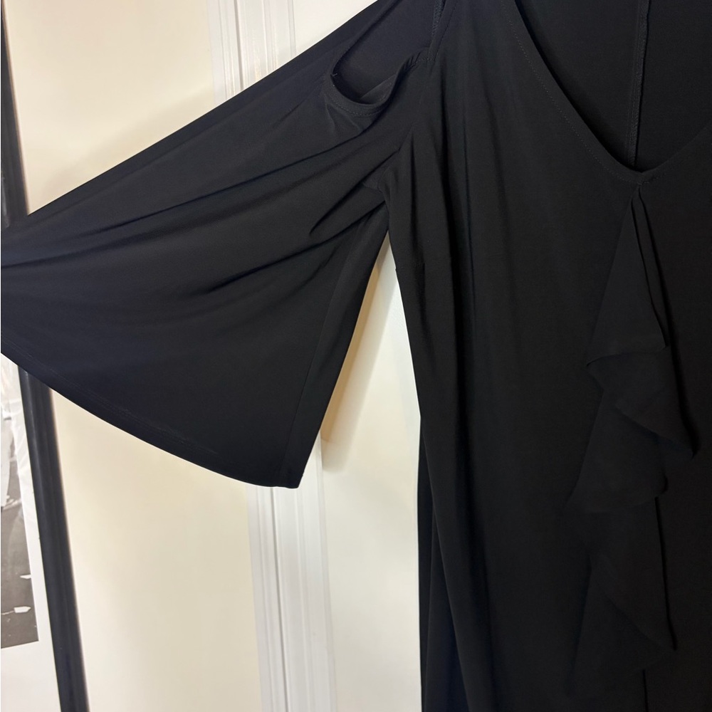 MSK Black Long Sleeve Women's Dress